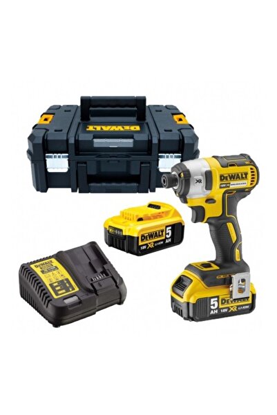 Dewalt DCF887P2-QW 18V/5.0Ah Li-ion Çift Akülü Kömürsüz Profesyonel Darbeli Tornavida