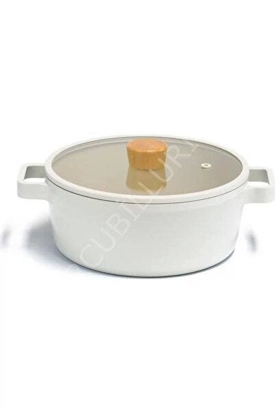 NEOFLAM Aluminum Cast Fika 5 Piece Cookware Set - With Glass Lid