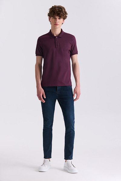 Jakamen Μπλουζάκι Murdum Slim Fit Polo Neck