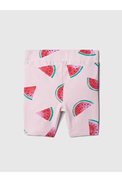 GAP Kız Bebek Pembe Mix & Match Biker Şort