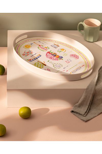 Madame Coco Oval Tray - Kitchen