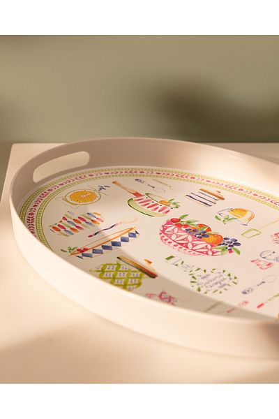 Madame Coco Oval Tray - Kitchen
