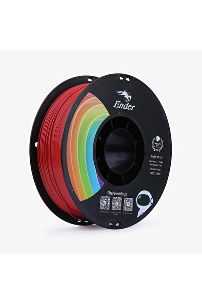 Creality Ender PLA+ Filament Kırmızı 1.75mm 1kg