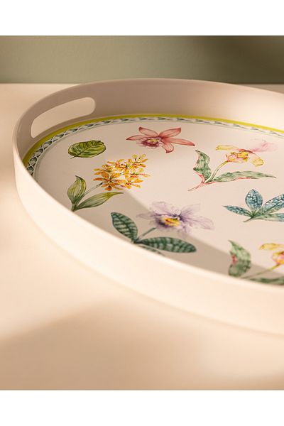 Madame Coco Botanique Oval Tray - Stylish and Useful