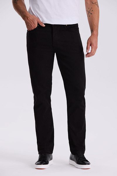 Jakamen Μαύρο αθλητικό παντελόνι Comfort Fit Canvas
