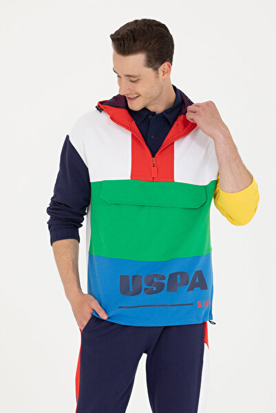 U.S. Polo Assn. Hanorac alb pentru bărbați 50263580-VR013