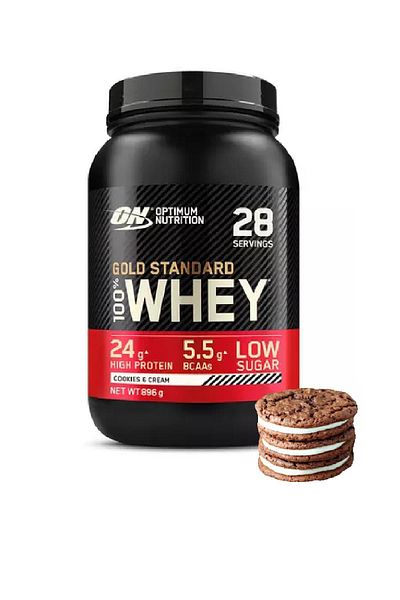Optimum Nutrition 100% Whey - Cookies 896 Gr