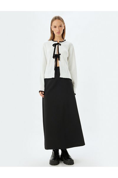 Koton Pletený motýlek s detailní texturou cardigan