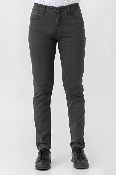 White Stone Bern J2425 Normal Fit Pamuklu Likralı 5 Cep Jean Pantolon Taş