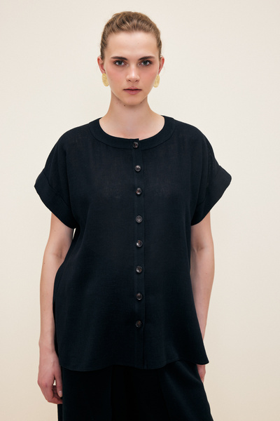 Love My Body Kısa Kollu Bluz