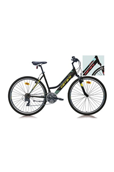 Carraro Active 292 V Fren 21 Vites 28 Jant Şehir Bisikleti Siyah Sarı Yeşil 4...