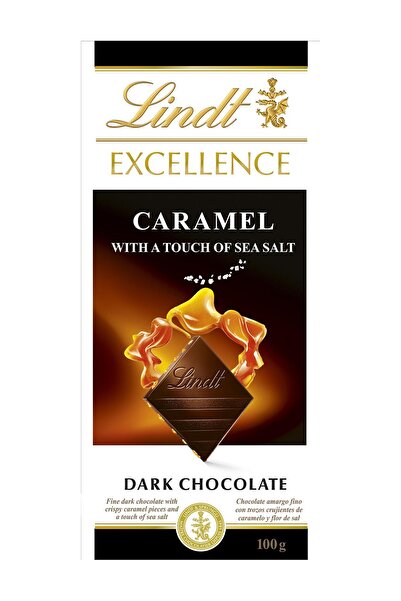 Lindt Excellence Caramel Sea Salt 100 G