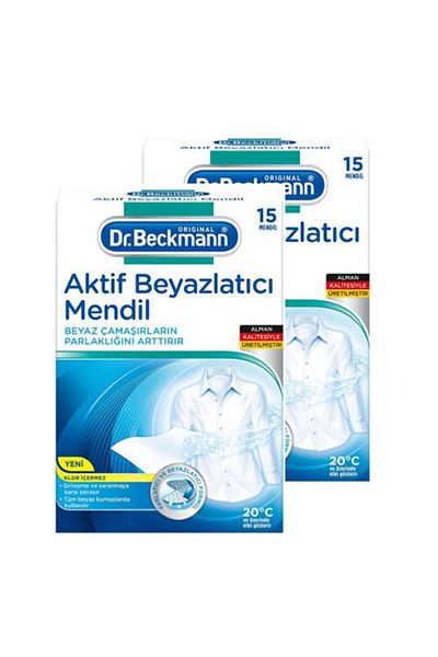Dr.Beckmann Dr. Beckmann Active Whitening Wipe 15 Pieces X 2 Pieces