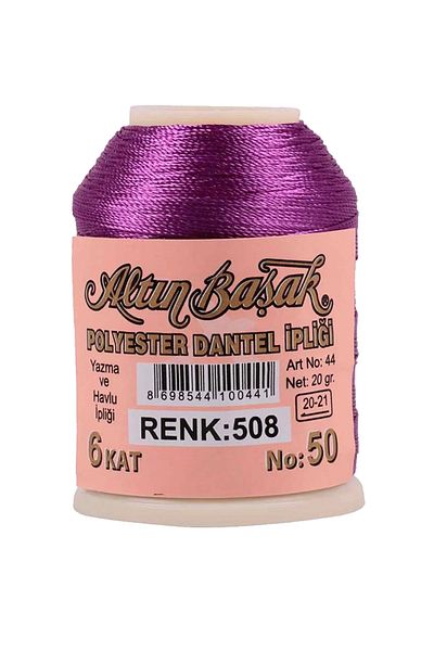 Rasanet Altınbaşak Needlework and Lace Thread 20 Gr - Royaleks - No: 508
