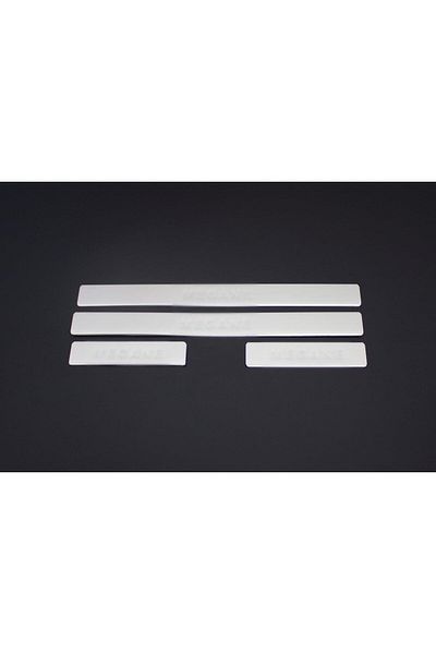 OEM Renault Megane 2 Chrome Door Sill 4 Pç.p.steel 2004-2010
