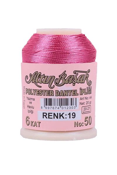 Angoravi Altınbaşak Needle and Lace Thread 20 Gr - Royaleks - No: 019