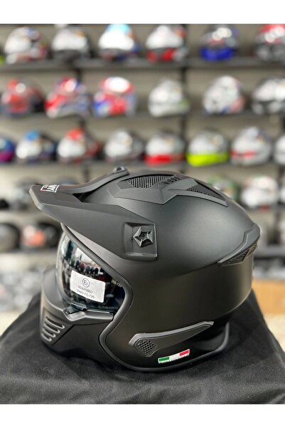 Sway Sw 726 X Tokyo Siyah Motosiklet Kask