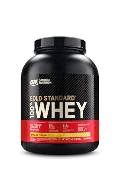 ON Optimum Nutrition 100% Whey Gold Standard Banana Flavored 2.28kg 76 Serve