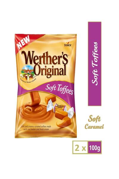 Werthers ORIGINAL SOFT CARAMEL 100 GR x 2 Adet