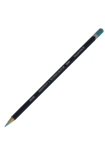 Derwent New Watercolor Pencil - Watercolor Pen - Turquoise Blue