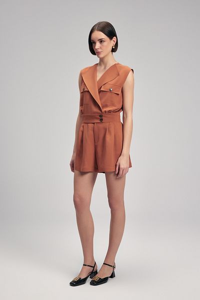 adL Buttoned Waist Vest