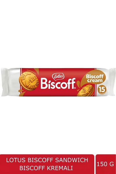 Lotus Bıscoff Sandwıch Bıscoff Cream Sürülebilir Kremalı Bisküvi - 150 gr