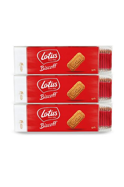 Lotus Biscoff 50g * 6.25Gr X 3 - High Definition