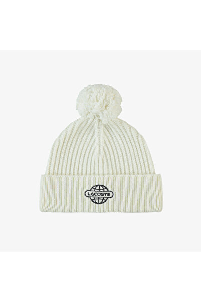 Lacoste Women's White Beret