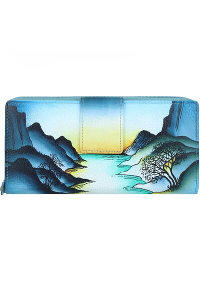 Greenland Nature Art+Craft Geldbörse RFID Leder 20 cm