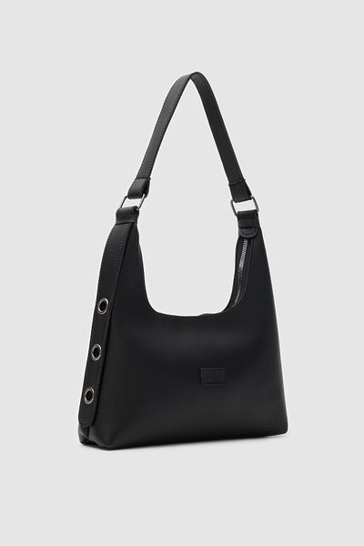 Shule Bags Geantă London Black Baguette
