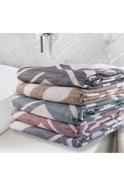 Bidoluraf Jacquard Cotton Peshtemal 100 X 200 Cm (Beach Towel)