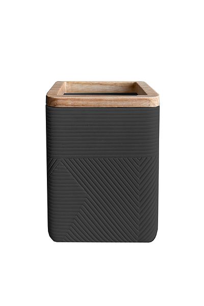 Prima Nova Μαύρη θήκη οδοντόβουρτσας Madera