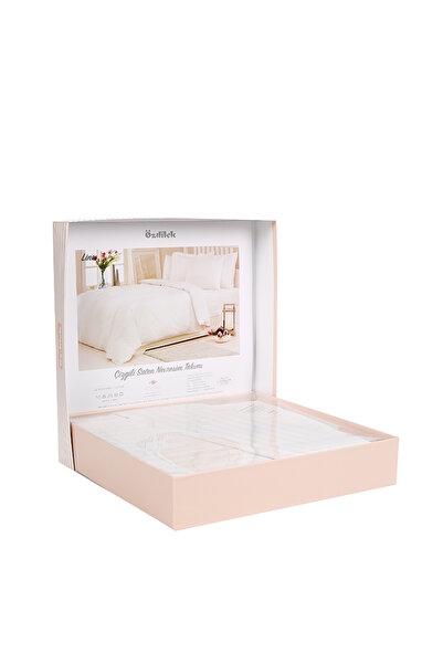 Özdilek Line Single Satin Duvet Cover Set