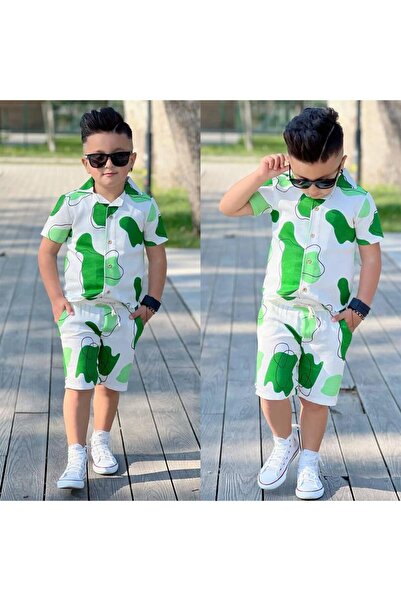 KOKOŞ BEBEK Zr Model Capri Shirt Set