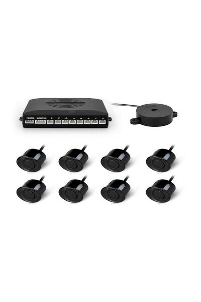 Genel Markalar Ön-arka Park Sensörü Ses Ikazlı 8 Sensörlü