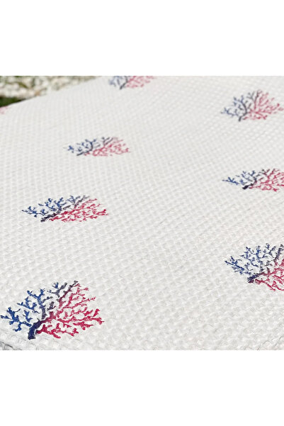 Bidoluraf Coral Print 210x240 cm Double Bedspread / Pike