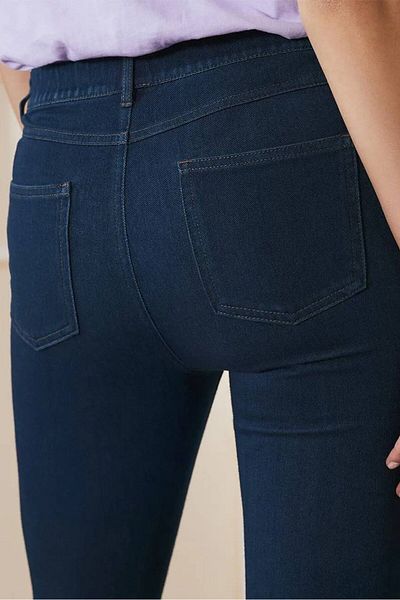 Tchibo Medium Blue Denim Leggings - Organic Cotton