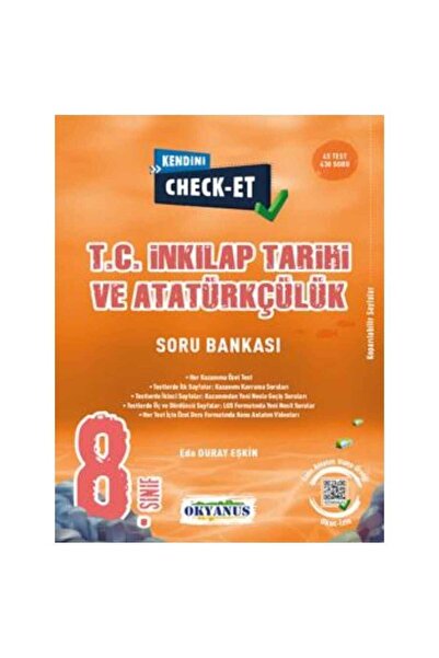 Okyanus Yayınları Okyanus Yayınları 8. Sınıf Kendini Check - Et İnkılap Tarih...