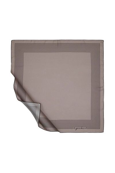 ipekevi İpekevi Twill Μεταξωτό Κασκόλ - Prive - Mink Black