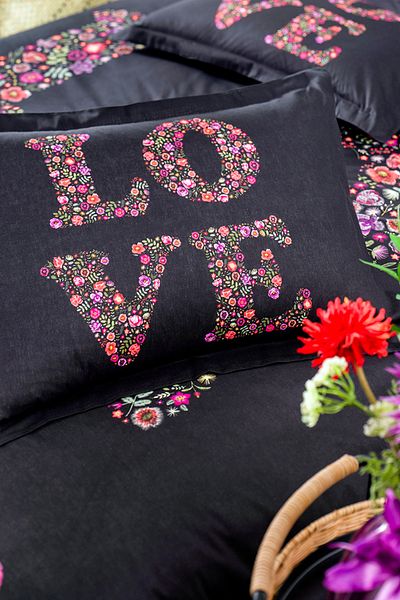 Özdilek Set de husă de pilote Love Bouquet