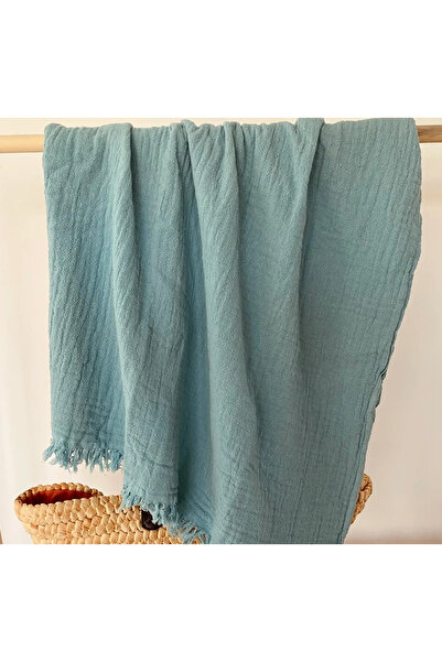 Bidoluraf Turquoise 80x170cm Soft Textured Quick Drying Peshtemal / Beach Towel