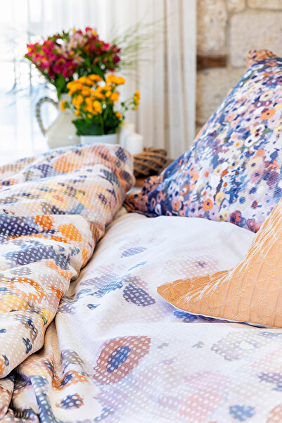 Özdilek مجموعة غطاء لحاف فردي من Rosebud