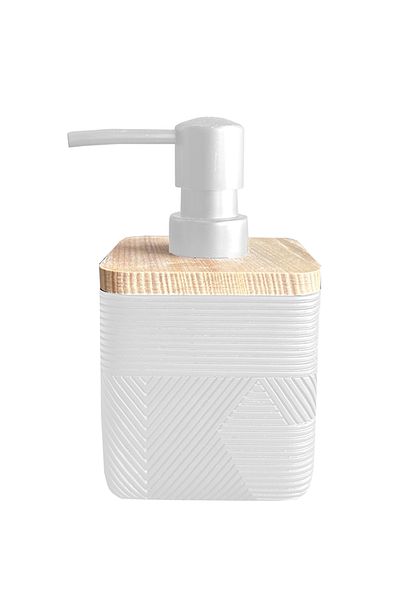 Prima Nova Maderra Liquid Soap Dispenser - White