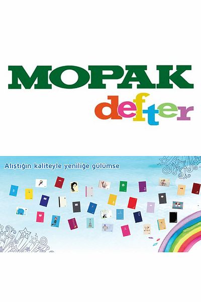 Mopak 100 Yp A4 Caiet de metode cu copertă din plastic în carouri