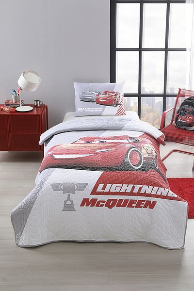 Özdilek Disney Licensed Cars Piston Cup Single Child Bedspread - 160x230 Cm