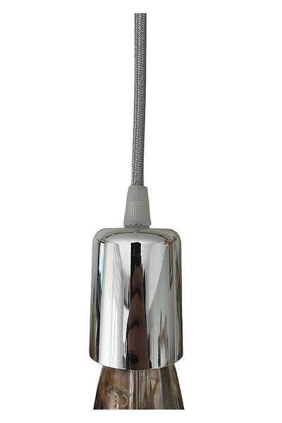 CONANA Tulip Sensation Pendant Lamp - 70cm Plastic - Silver Color, Bulb Not Included