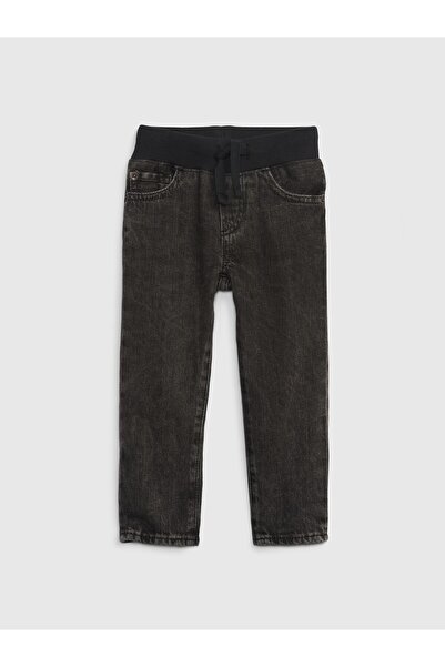 GAP Erkek Bebek Siyah Pull-On Slim Jean Pantolon