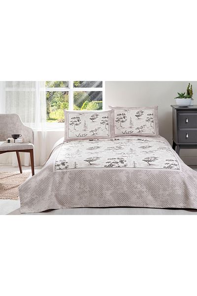 Özdilek Double Toilet De Jouy Pique Set