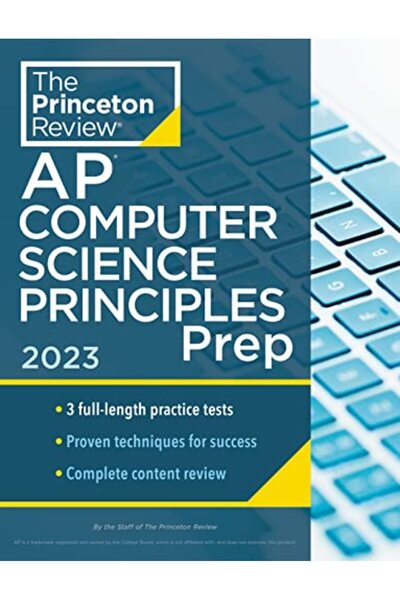 Penguin Random House Princeton Review AP Computer Science Principles Prep, 20...