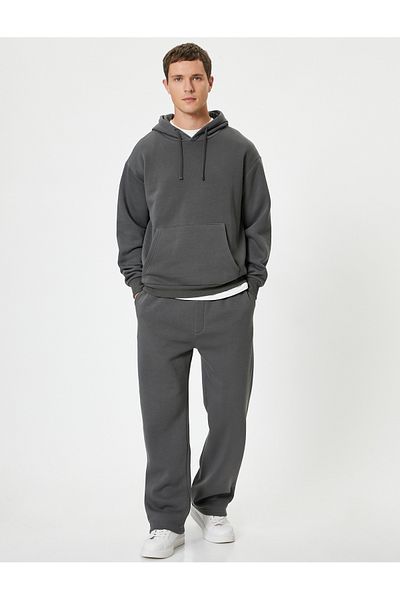 Koton Raised Sweatpants - Pocket Detailed